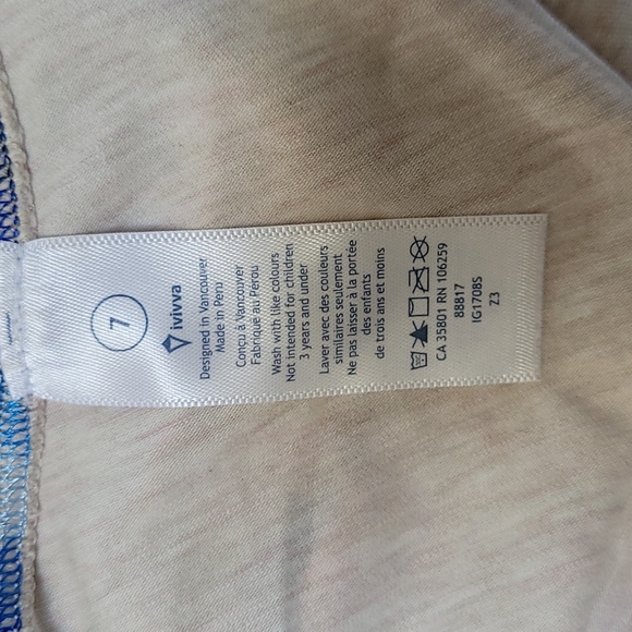 Ivivva split-back tank sz 7 - Picture 5 of 5